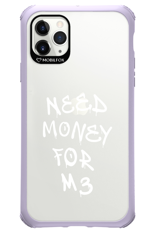 Need M3 Transparent White - Apple iPhone 11 Pro Max