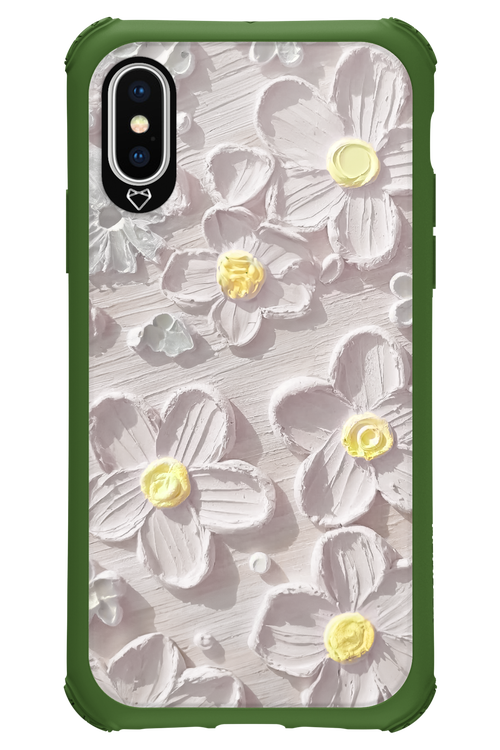 White Flowers 2.0 - Apple iPhone XS