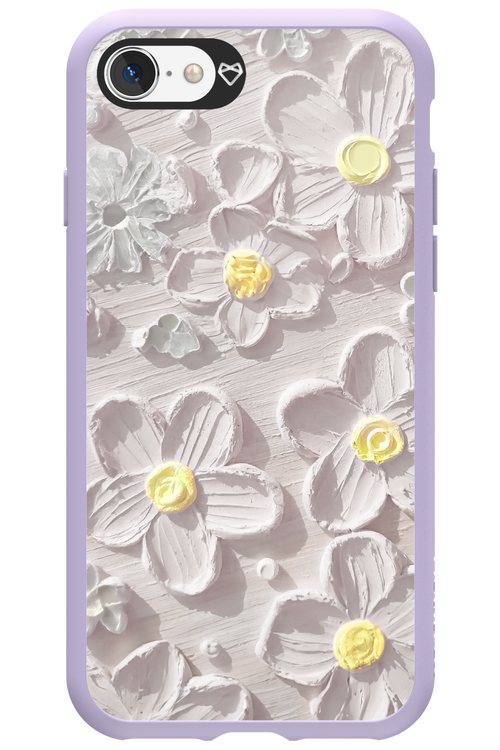 White Flowers 2.0 - Apple iPhone SE 2022