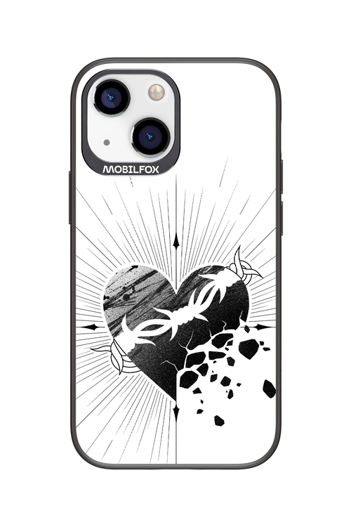 Fekete Szív 2.0 - Apple iPhone 13 Mini
