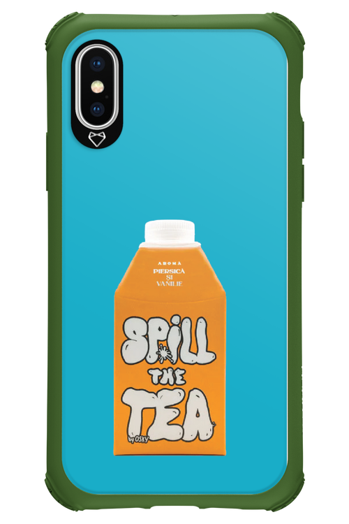 Yellow Splash - Apple iPhone X