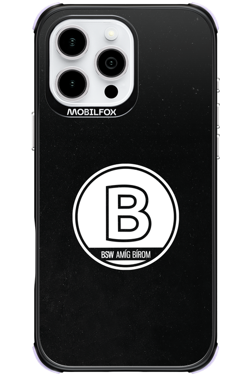Amig bírom Black - Apple iPhone 16 Pro Max
