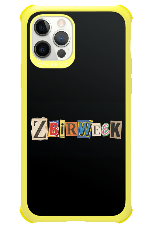 Zbirweek (black) 2.0 - Apple iPhone 12 Pro