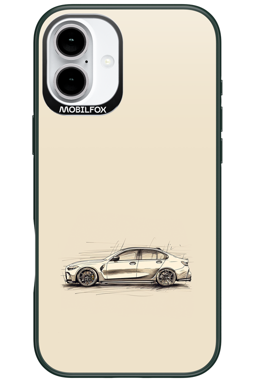 Sketch Car 2.0 - Apple iPhone 16 Plus