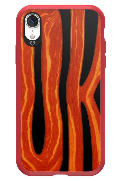 OK (Black-Red) - Apple iPhone XR