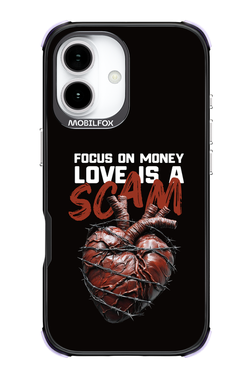 Focus on money, love is a scam - Apple iPhone 17