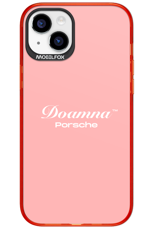 Doamna Porsche (pink) - Apple iPhone 15 Plus