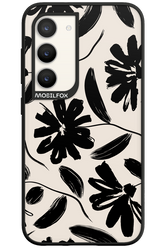 Monochrome Flowerss - Samsung Galaxy S23