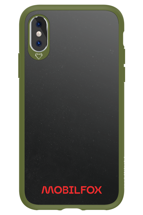 Black and Red Fox - Apple iPhone X