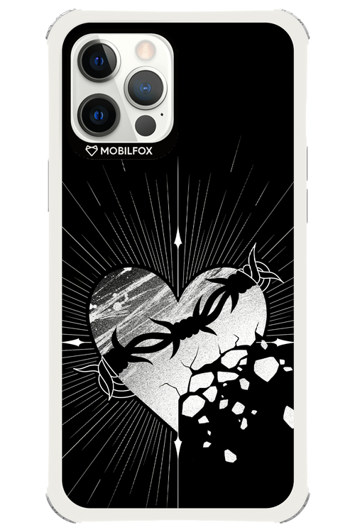 Fehér Szív - Apple iPhone 12 Pro Max