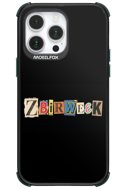 Zbirweek (black) 2.0 - Apple iPhone 14 Pro Max