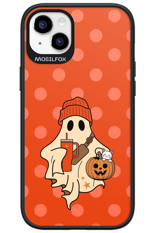 Ghost Girl (Orange) - Apple iPhone 14 Plus