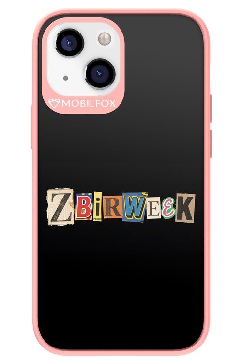 Zbirweek (black) 2.0 - Apple iPhone 13 Mini