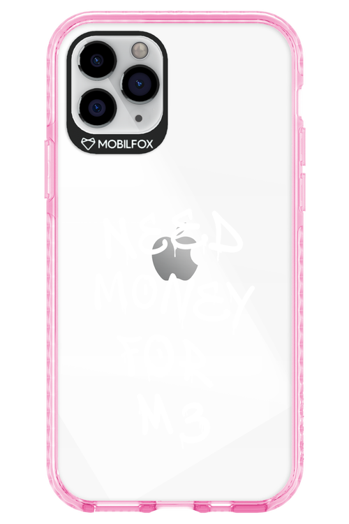 Need M3 Transparent White - Apple iPhone 11 Pro