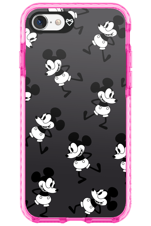 Iconic Mouse (antracite pattern) - Apple iPhone 7