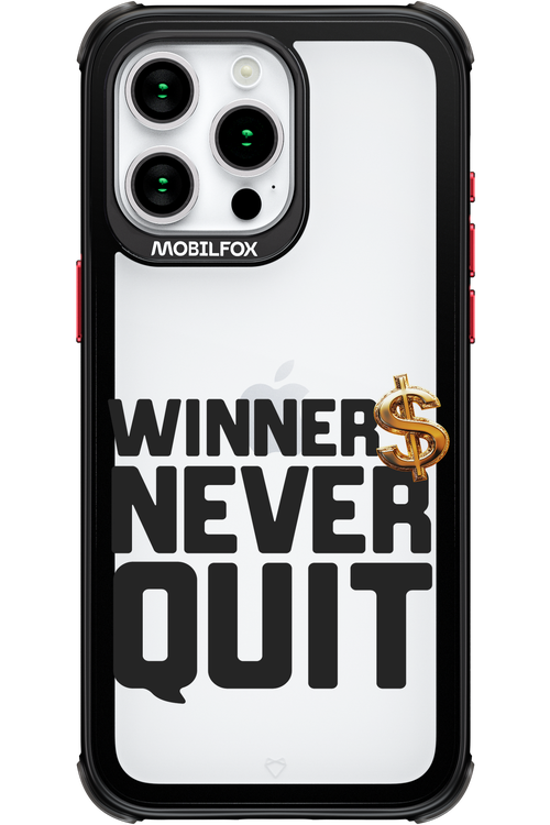 Winners Never Quit - Apple iPhone 15 Pro Max