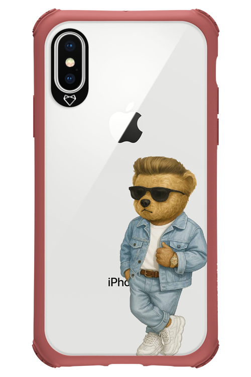 Gamibear (Transparent) - Apple iPhone X
