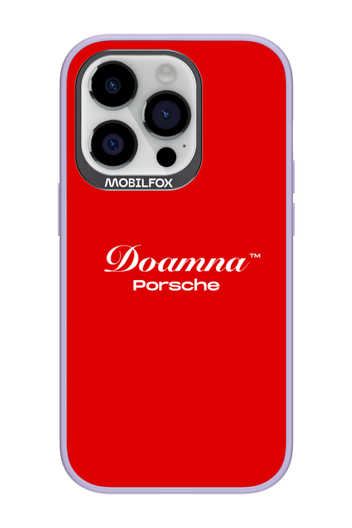 Doamna Porsche (red) - Apple iPhone 14 Pro