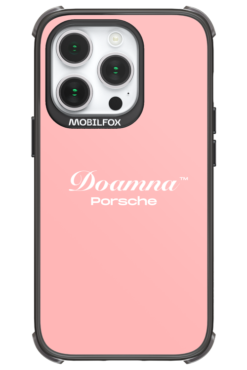 Doamna Porsche (pink) - Apple iPhone 14 Pro