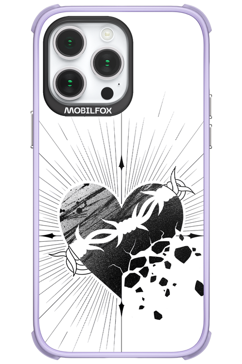 Fekete Szív - Apple iPhone 14 Pro Max