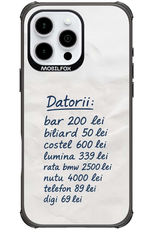 The List - Apple iPhone 16 Pro Max