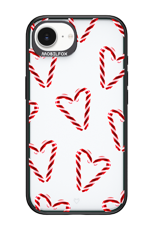 Candy Cane Hearts - Apple iPhone 16e