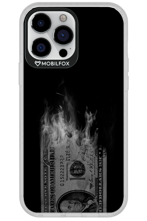 Money Burn B&W 2.0 - Apple iPhone 13 Pro Max