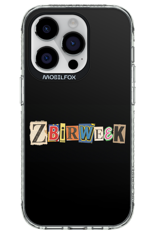 Zbirweek (black) 2.0 - Apple iPhone 14 Pro