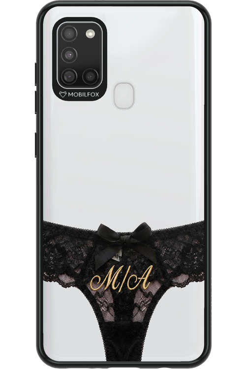 Black Panties Transparent 2.0 - Samsung Galaxy A21 S
