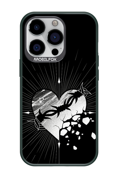 Fehér Szív - Apple iPhone 13 Pro