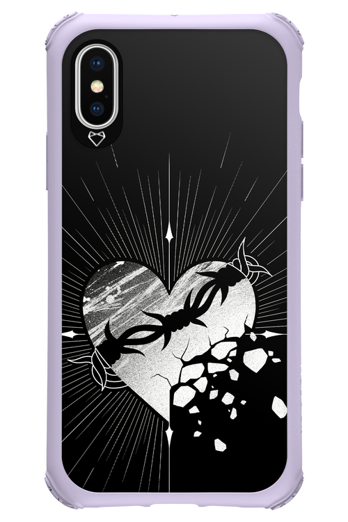 Fehér Szív 2.0 - Apple iPhone XS
