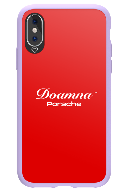 Doamna Porsche (red) - Apple iPhone X
