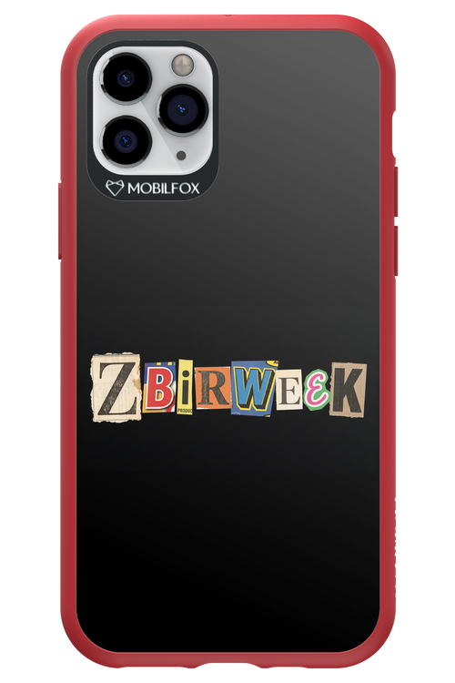 Zbirweek (black) 2.0 - Apple iPhone 11 Pro