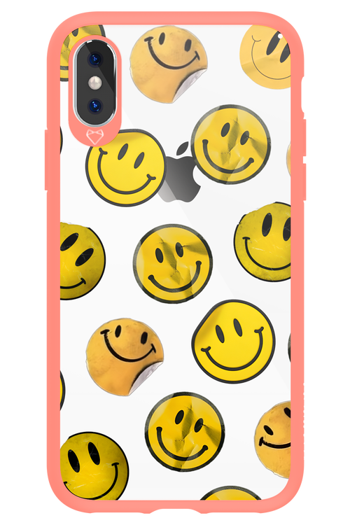 Sticker Smiley - Apple iPhone X