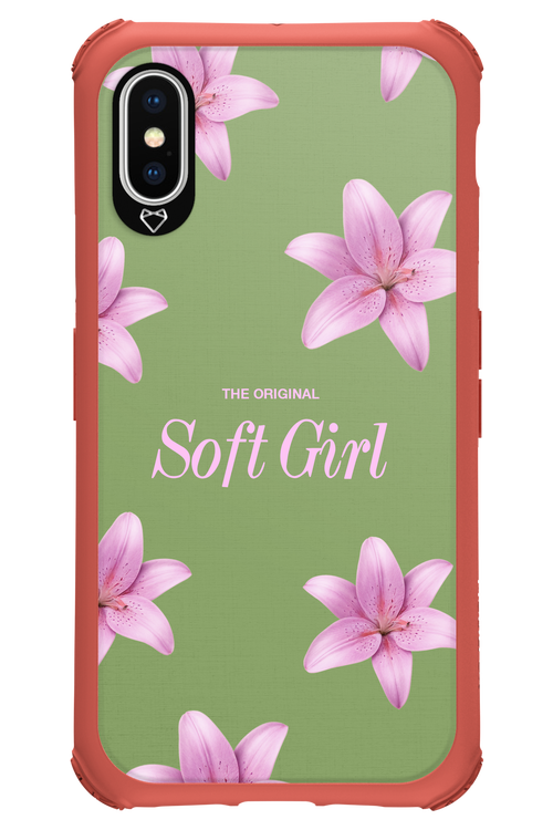 Original Soft Girl - Apple iPhone X