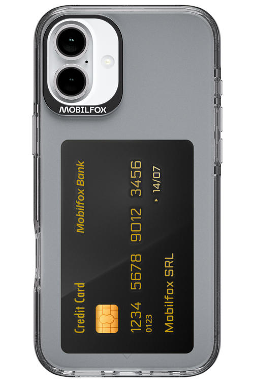 Black Card 2.0 - Apple iPhone 16 Plus
