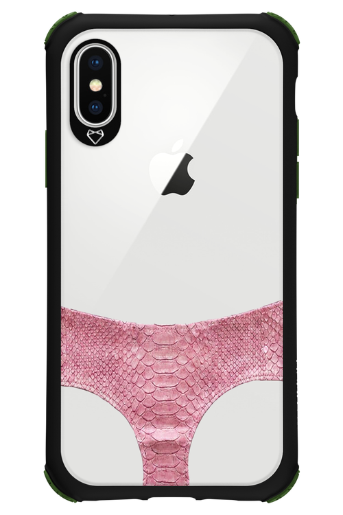 Snake Leather Panties Transparent 2.0 - Apple iPhone X