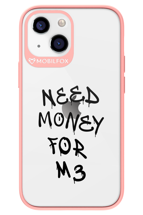 Need M3 Transparent Black - Apple iPhone 13 Mini