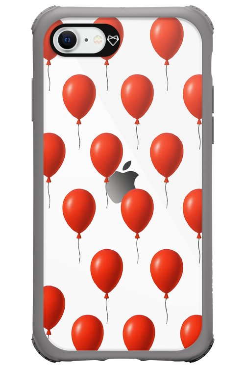 Red Balloons - Apple iPhone SE 2020