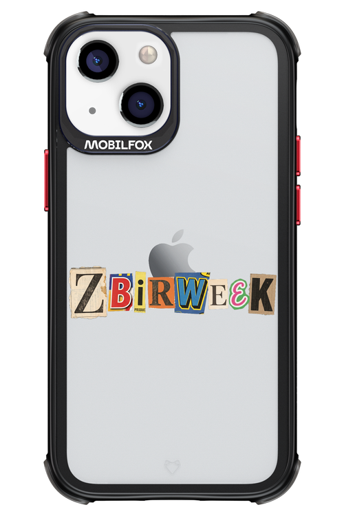 Zbirweek (transparent) 2.0 - Apple iPhone 13 Mini