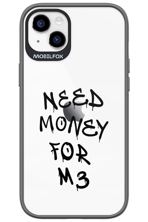 Need M3 Transparent Black - Apple iPhone 14 Plus
