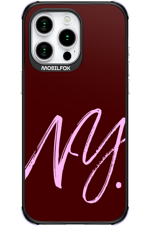 (Dark Blush) NY 2.0 - Apple iPhone 15 Pro Max