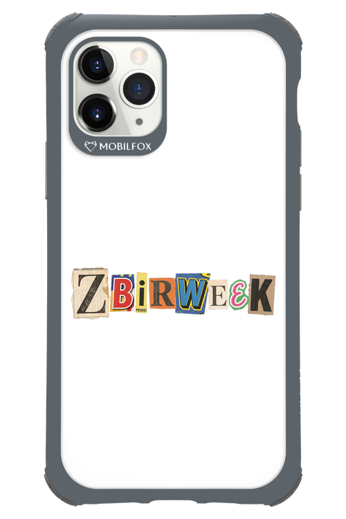 Zbirweek (white) 2.0 - Apple iPhone 11 Pro