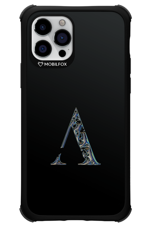 ⁠ ⁠Azteca A Chrome Logo - Apple iPhone 12 Pro