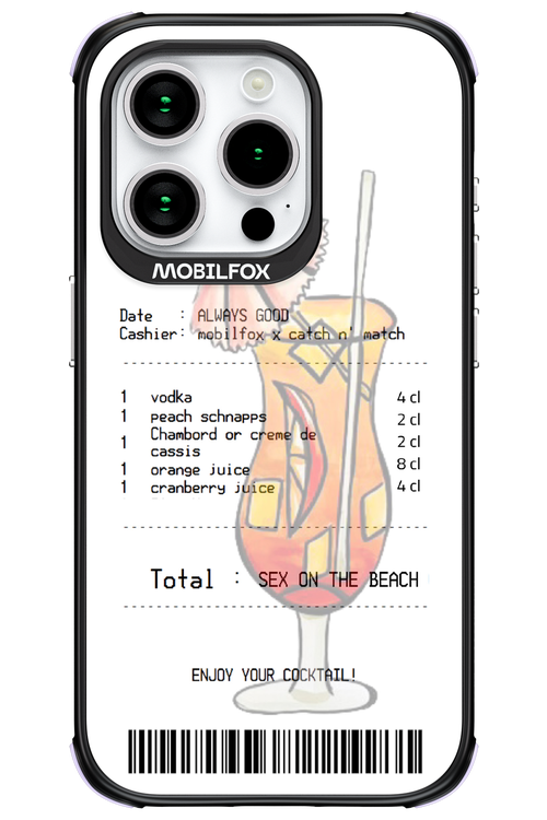 sex on the beach cocktail - Apple iPhone 15 Pro
