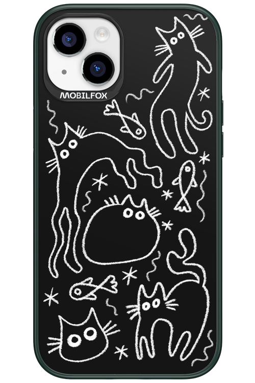 CHALK_CATS 2.0 - Apple iPhone 15 Plus