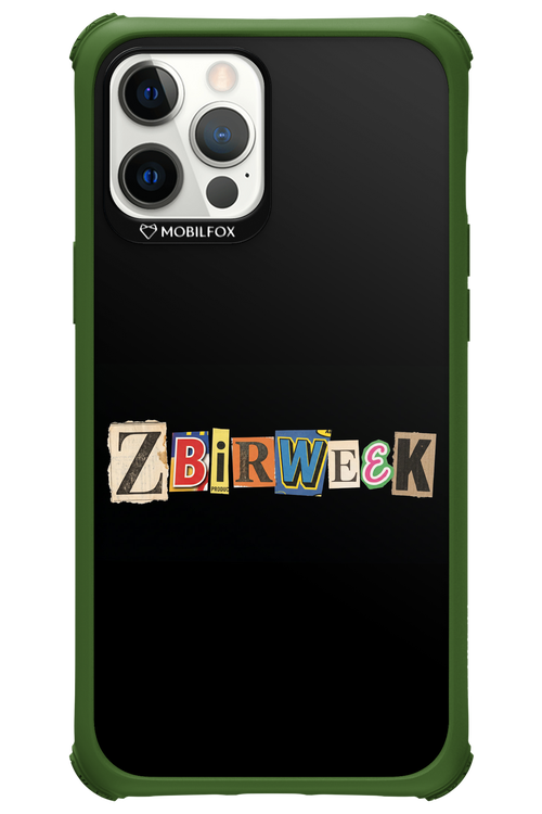 Zbirweek (black) 2.0 - Apple iPhone 12 Pro Max