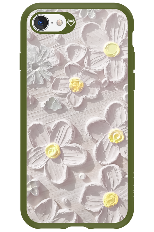 White Flowers 2.0 - Apple iPhone SE 2022