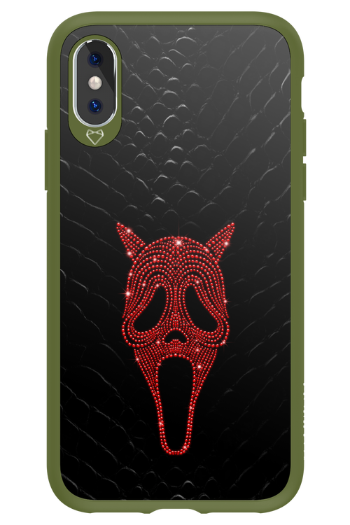 Devil Glitter Ghost - Apple iPhone XS