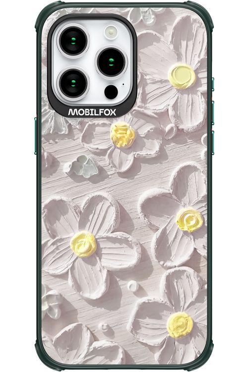 White Flowers 2.0 - Apple iPhone 15 Pro Max